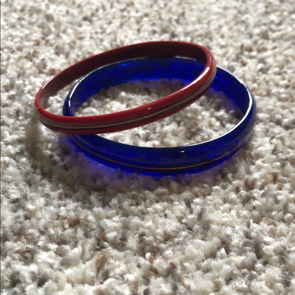2/$12 - Glass bracelets from India